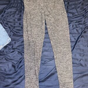 No Boundaries Grey Leggings Size L/XL Stretch Athleisure